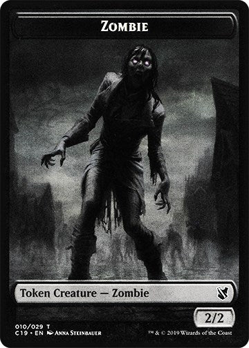 Zombie (010) // Zombie (011) Double-Sided Token
