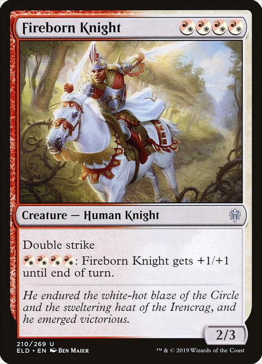 Fireborn Knight [ELD - 210]