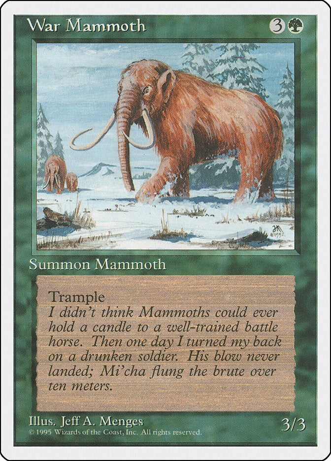 War Mammoth [4ED - N/A]