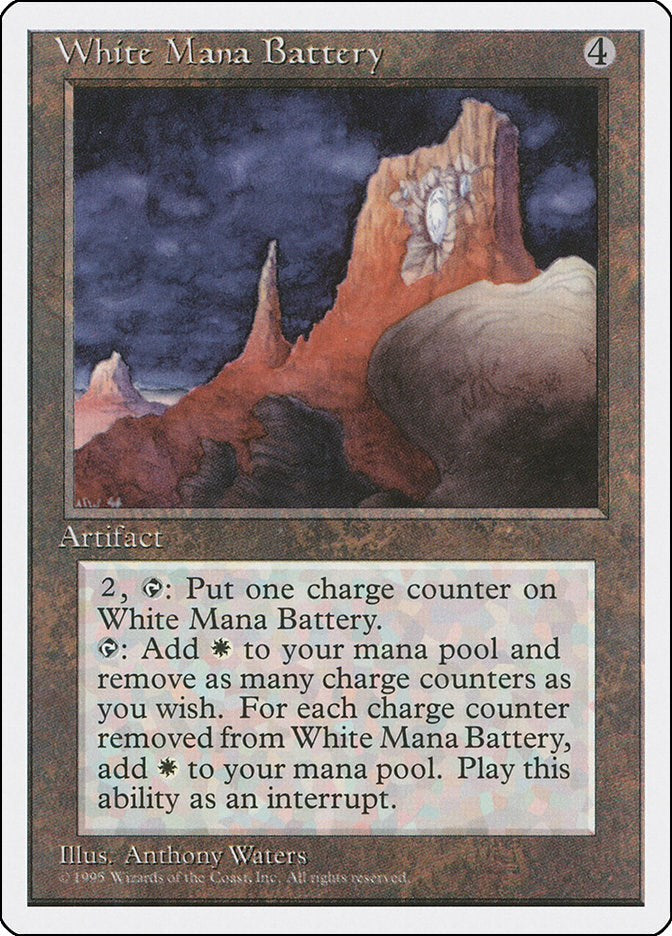 White Mana Battery [4ED - N/A]