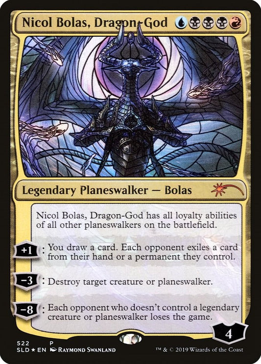 Nicol Bolas, Dragon-God (Stained Glass) [SLD - 522]