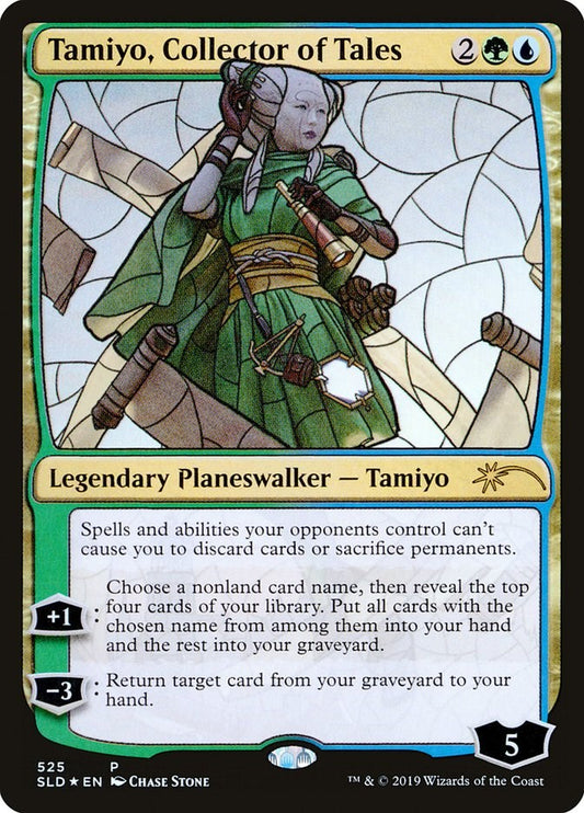 Tamiyo, Collector of Tales (Stained Glass)