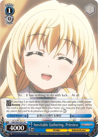 Inevitable Gathering, Priestess