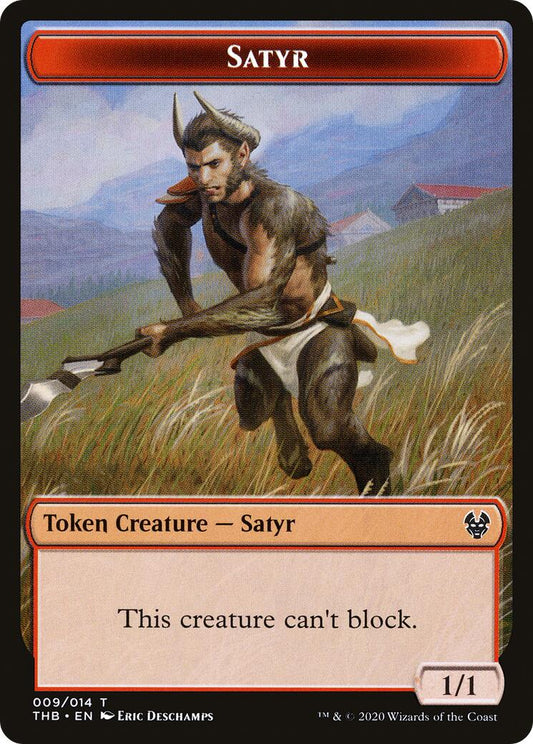 Satyr // Wall Double-Sided Token