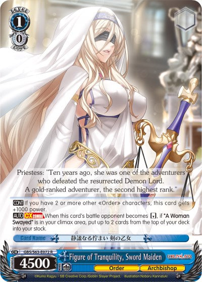 Figure of Tranquility, Sword Maiden