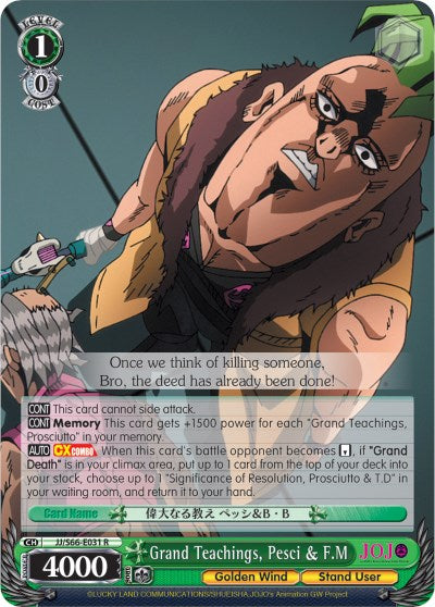 Grand Teachings, Pesci & F.M