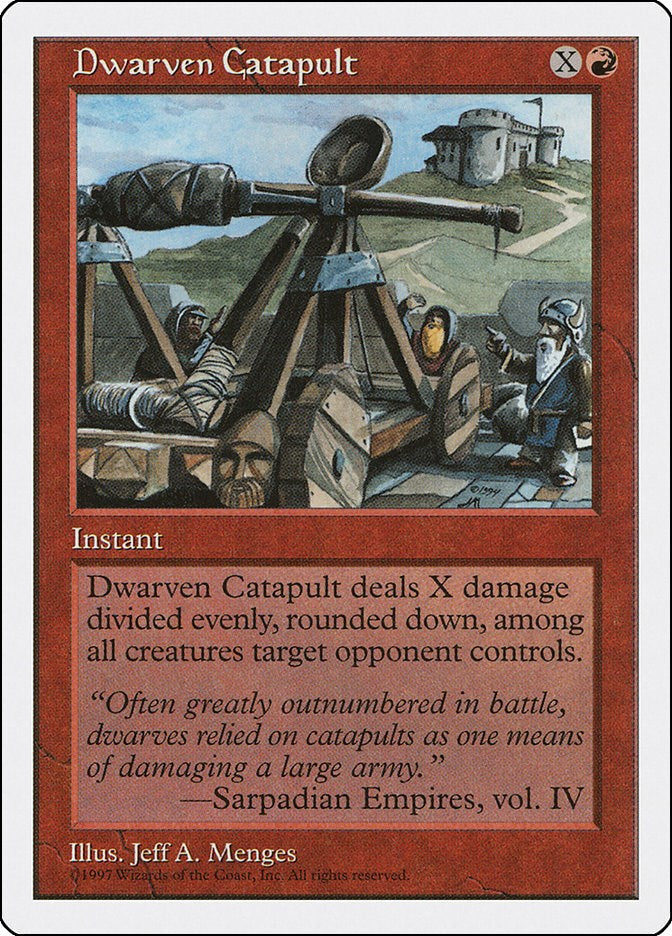 Dwarven Catapult [5ED - N/A]