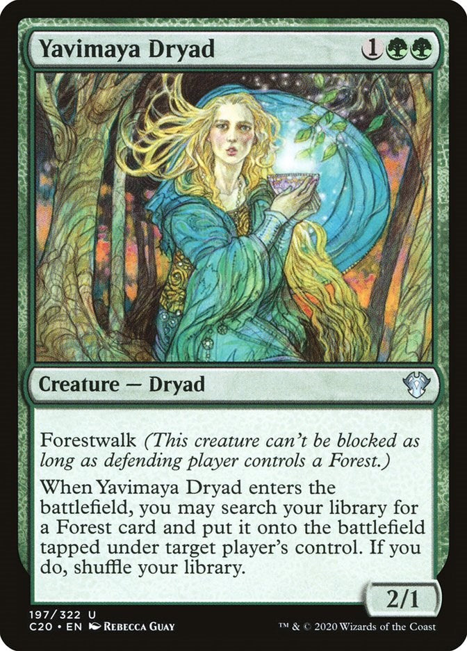 Yavimaya Dryad [C20 - 197]