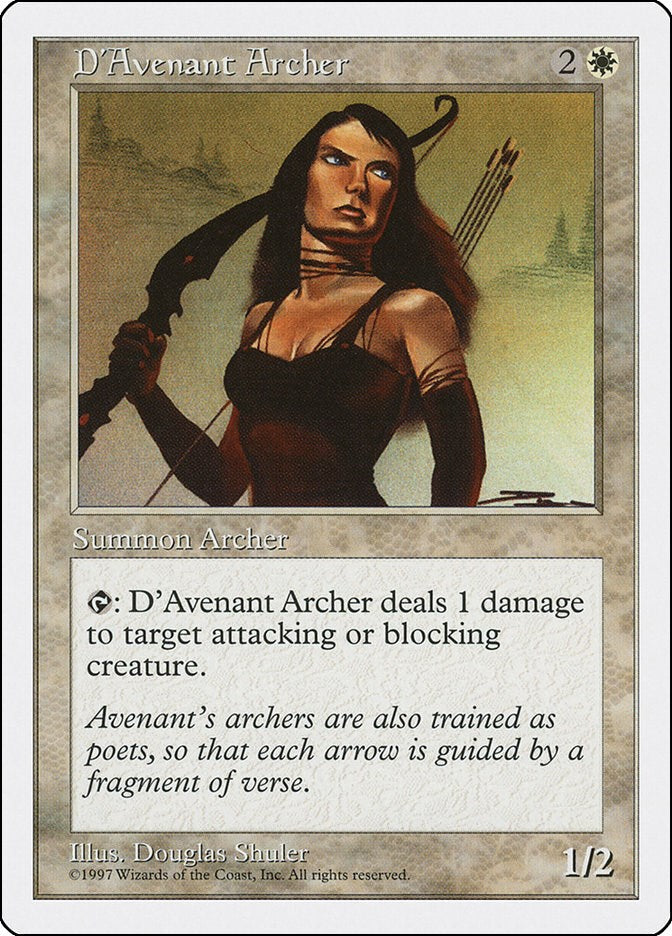 D'Avenant Archer [5ED - N/A]