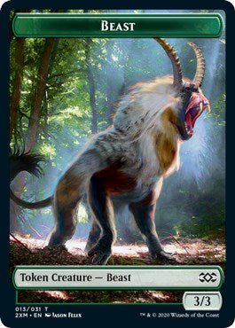 Beast // Soldier Double-Sided Token