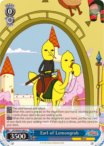 Earl of Lemongrab [AT/WX02 - AT/WX02-086 U]