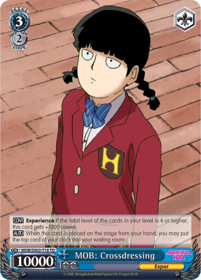 MOB: Crossdressing