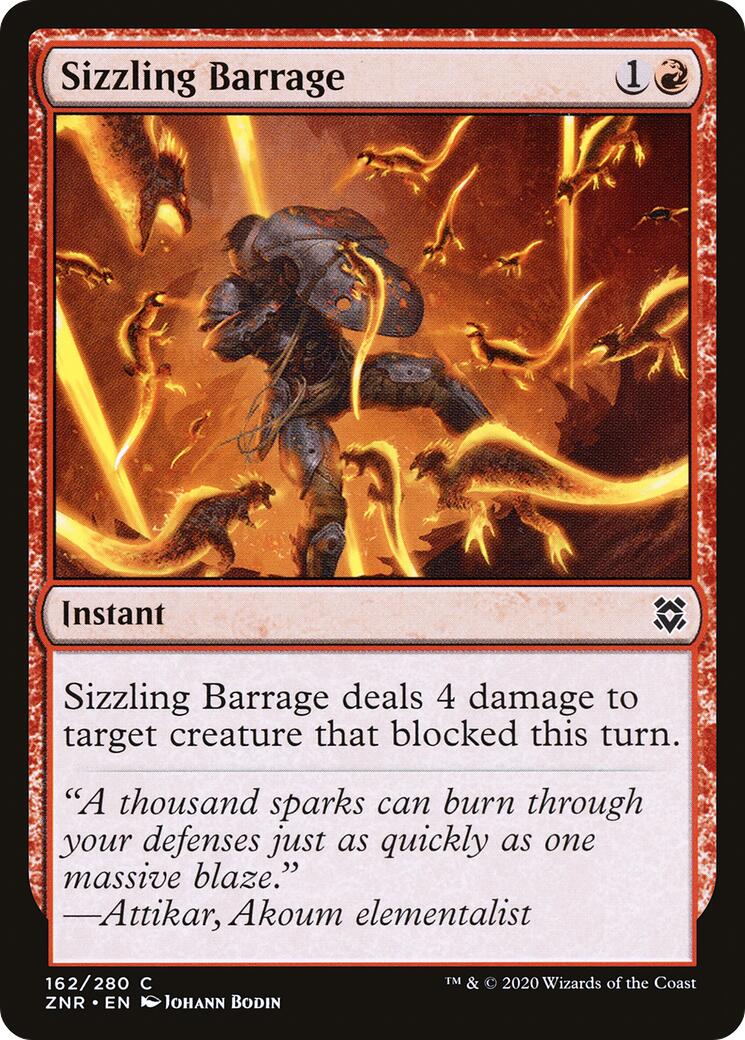 Sizzling Barrage [ZNR - 162]