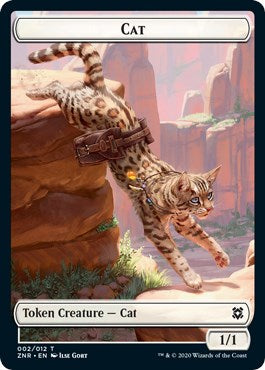 Cat // Insect Double-Sided Token