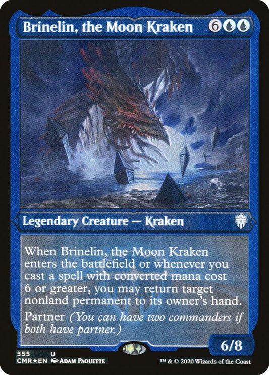 Brinelin, the Moon Kraken (Foil Etched) [CMR - 555]