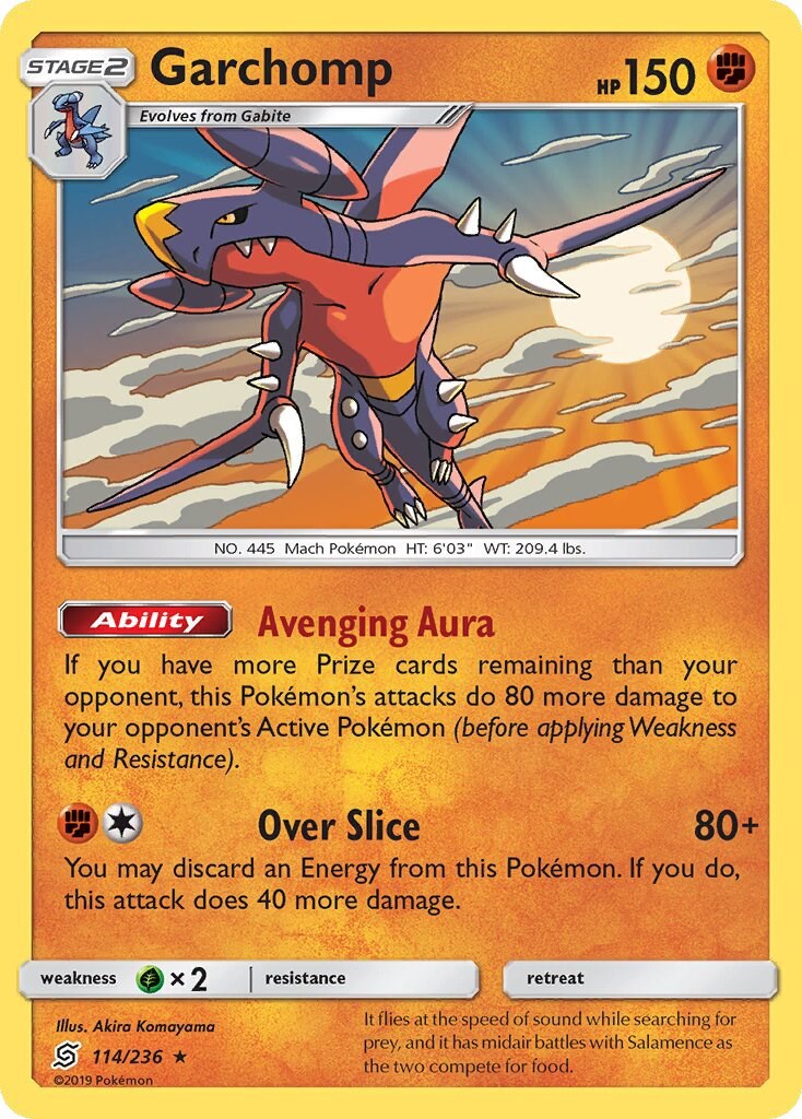 Garchomp - 114/236 (SM Unified Minds)