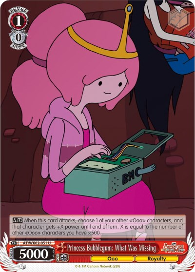 Princess Bubblegum: What Was Missing [AT/WX02 - AT/WX02-051 U]