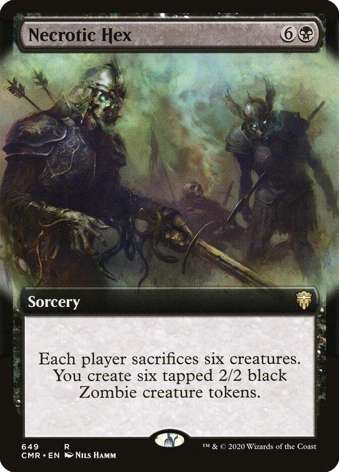 Necrotic Hex (Extended Art) [CMR - 649]