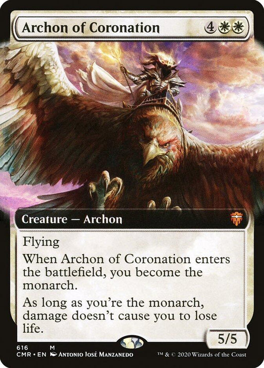 Archon of Coronation (Extended Art) [CMR - 616]