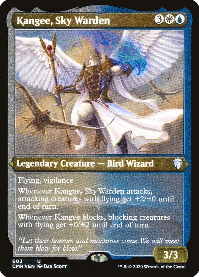 Kangee, Sky Warden (Foil Etched) [CMR - 603]