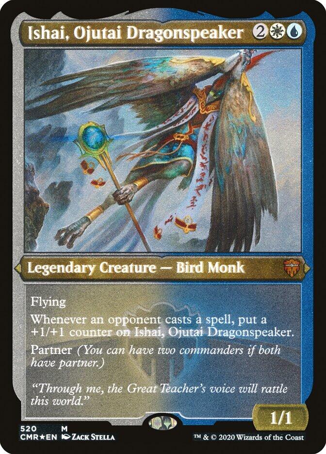 Ishai, Ojutai Dragonspeaker (Foil Etched) [CMR - 520]