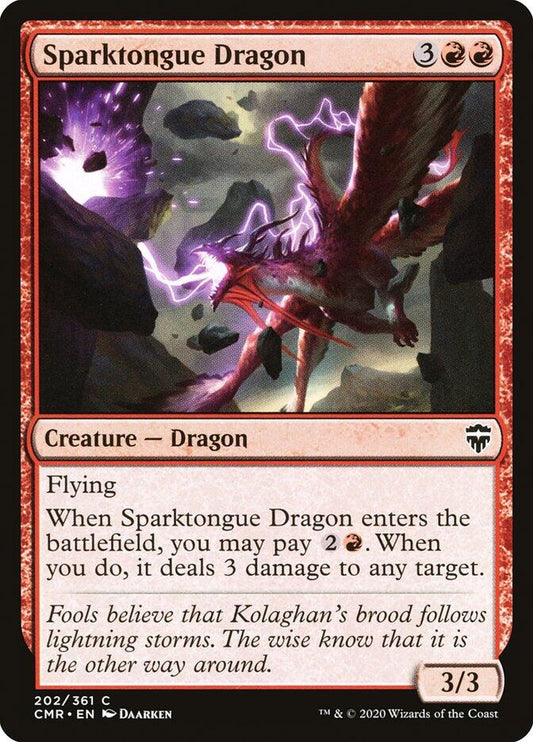 Sparktongue Dragon [CMR - 202]