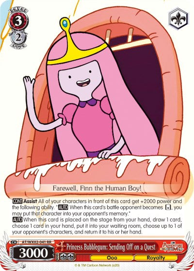 Princess Bubblegum: Sending Off on a Quest