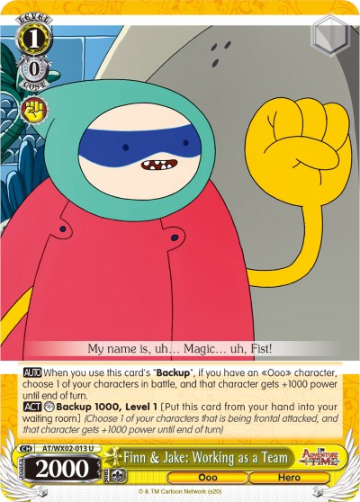 Finn & Jake: Working as a Team [AT/WX02 - AT/WX02-013 U]