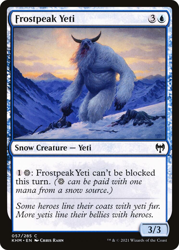 Frostpeak Yeti [KHM - 57]