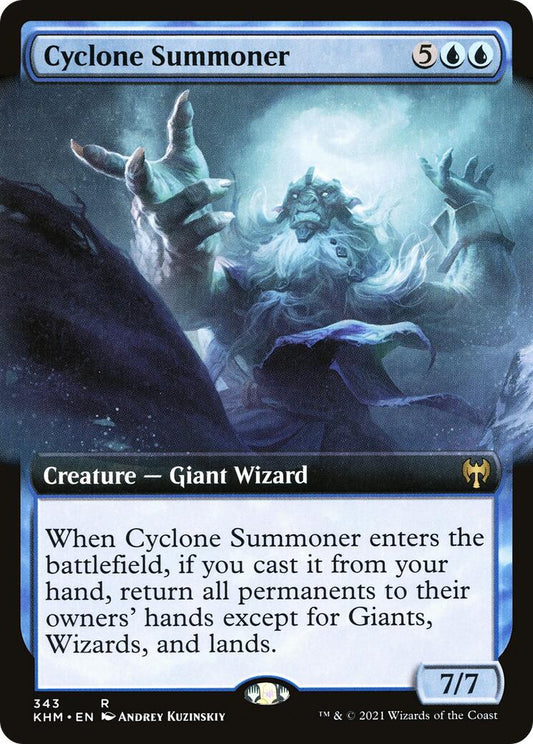 Cyclone Summoner (Extended Art)
