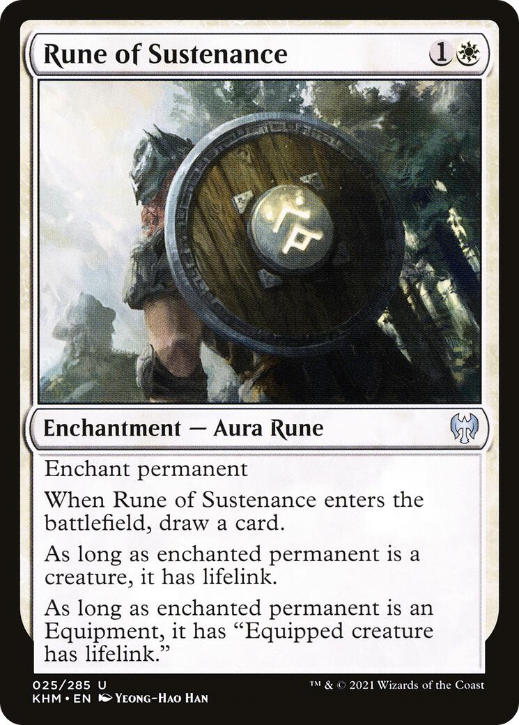 Rune of Sustenance [KHM - 25]