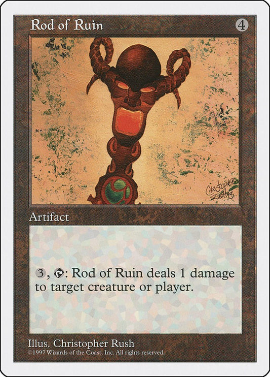 Rod of Ruin [5ED - N/A]