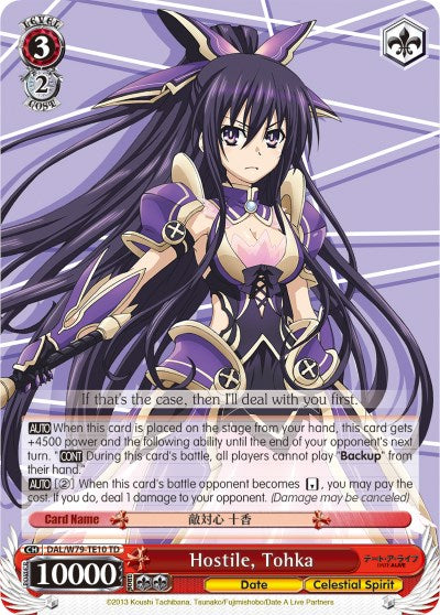 Hostile, Tohka