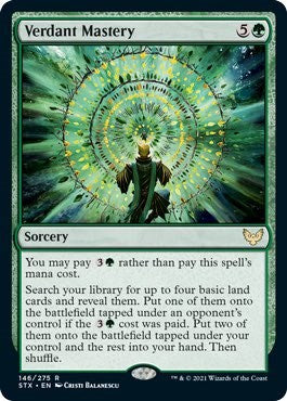 Verdant Mastery [STX - 146]