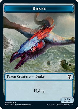 Drake // Elemental Double-sided Token