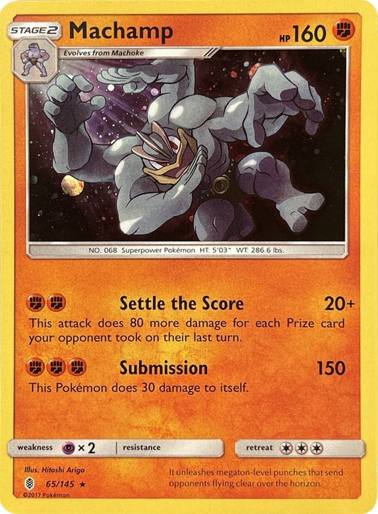 Machamp - 65/145 (Cosmos Holo)