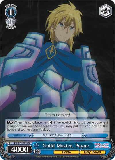 Guild Master, Payne