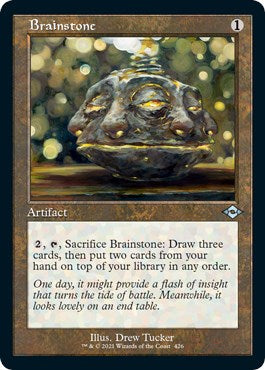 Brainstone (Retro Frame) (Foil Etched)