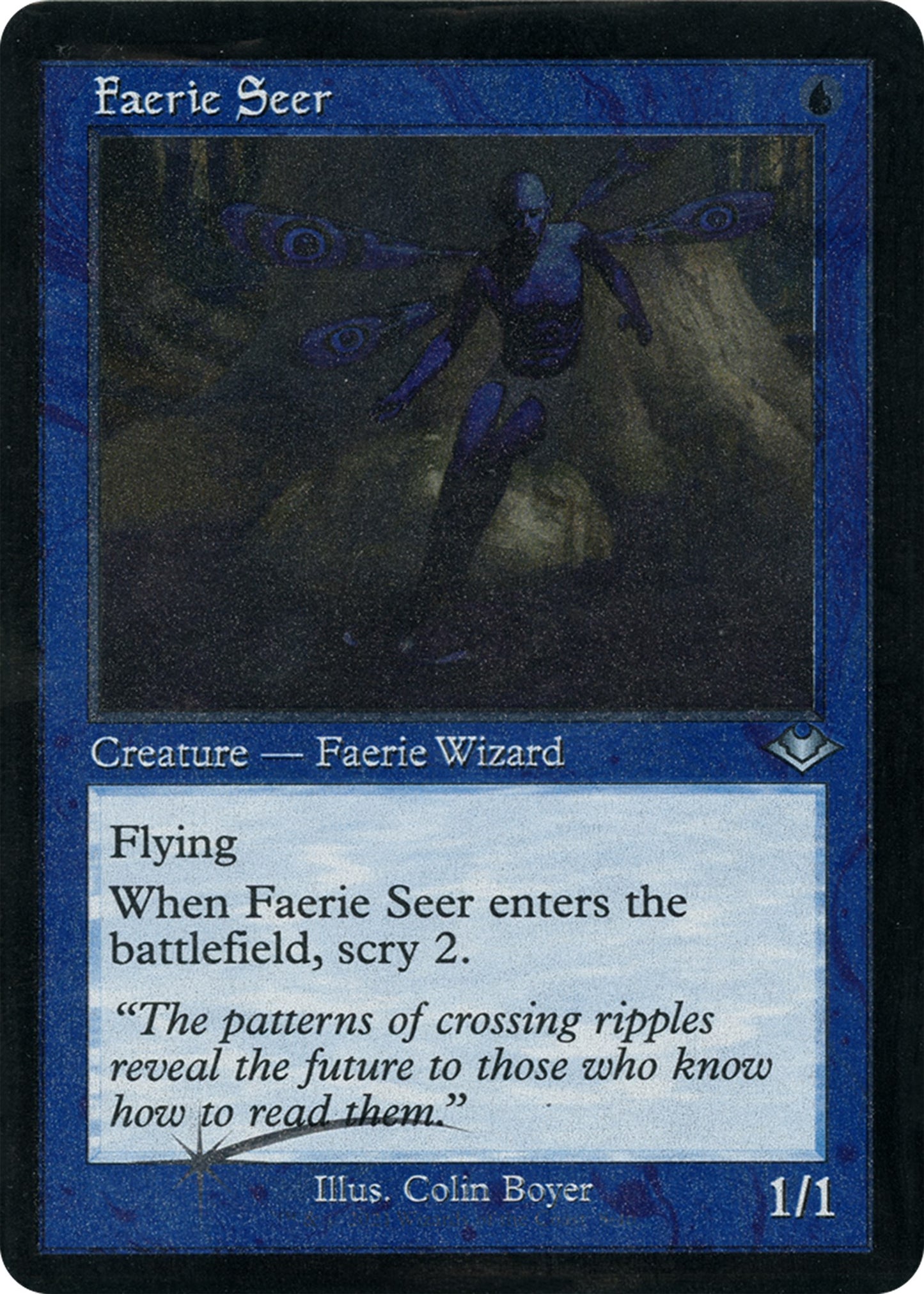 Faerie Seer (Retro Frame) (Foil Etched) [MH1 - 8]