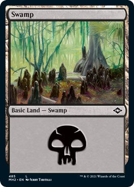 Swamp (485) (Foil Etched)