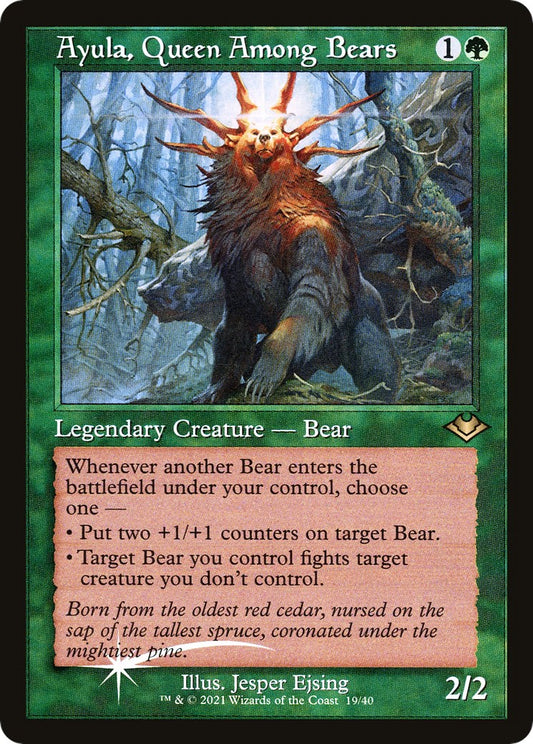 Ayula, Queen Among Bears (Retro Frame) [MH1 - 19]