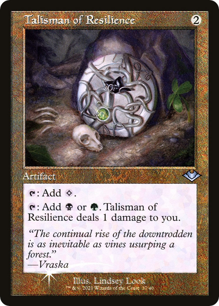 Talisman of Resilience (Retro Frame)