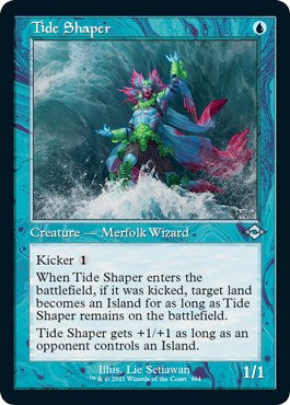 Tide Shaper (Retro Frame) (Foil Etched) [MH2 - 394]