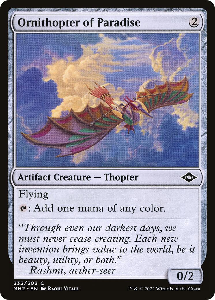 Ornithopter of Paradise [MH2 - 232]