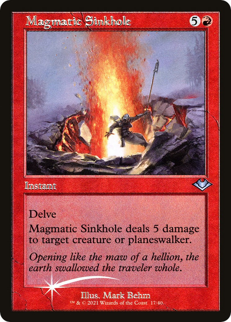 Magmatic Sinkhole (Retro Frame) [MH1 - 17]