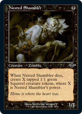 Nested Shambler (Retro Frame) (Foil Etched) [MH2 - 399]