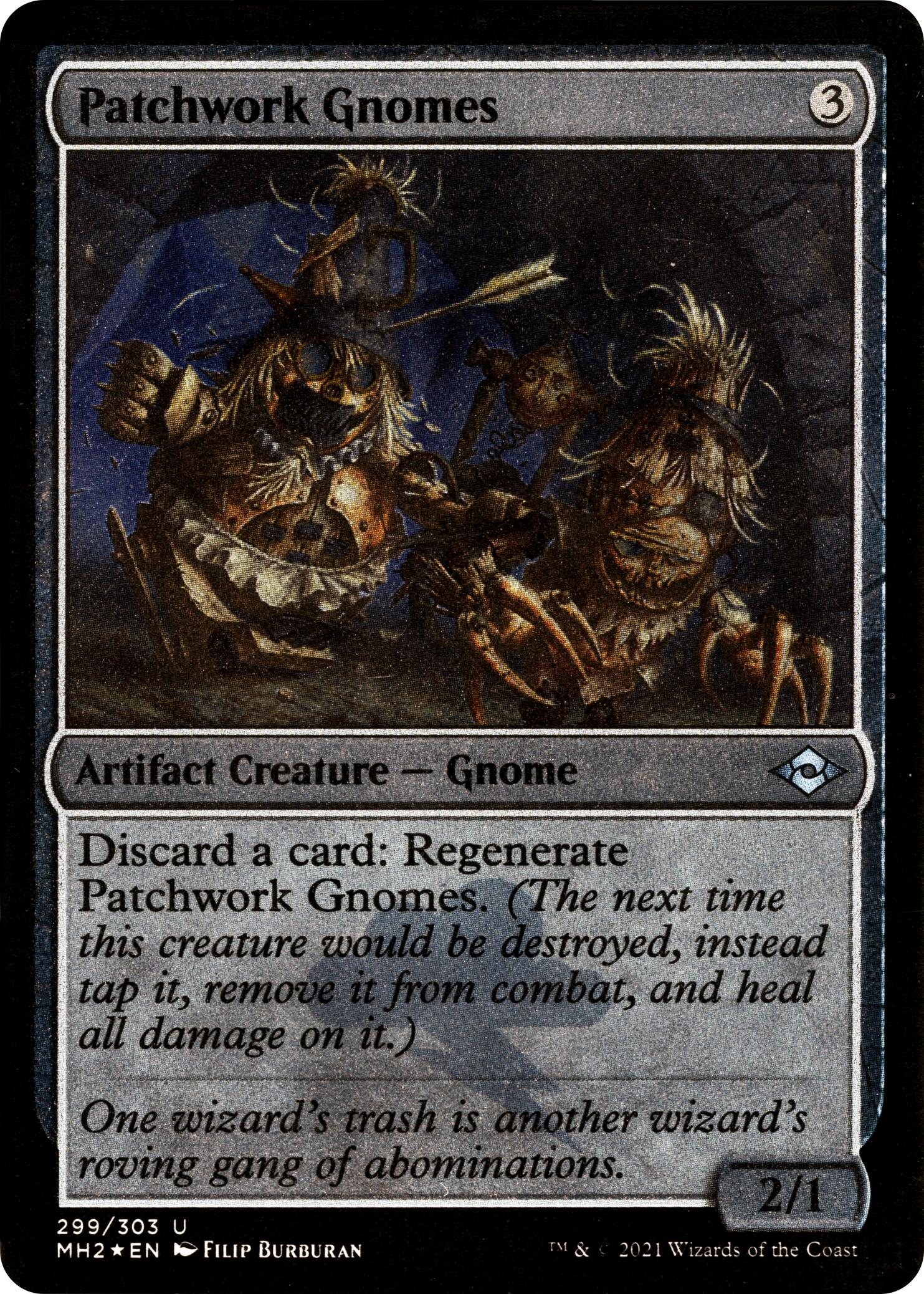 Patchwork Gnomes (Foil Etched)