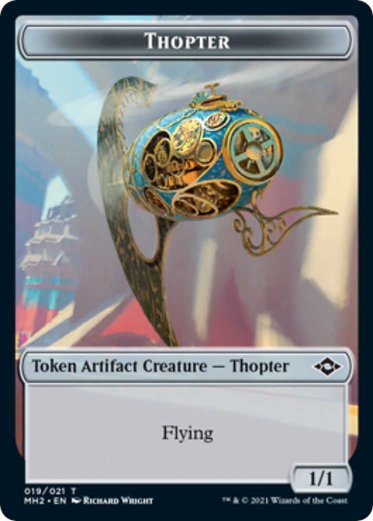 Thopter // Zombie Army Double-Sided Token