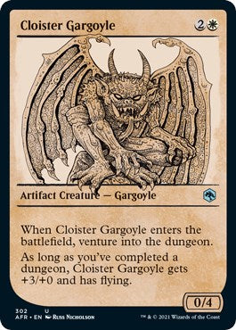 Cloister Gargoyle (Showcase) [AFR - 302]