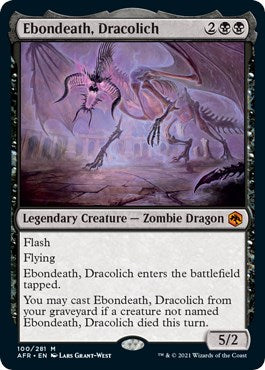 Ebondeath, Dracolich [AFR - 100]